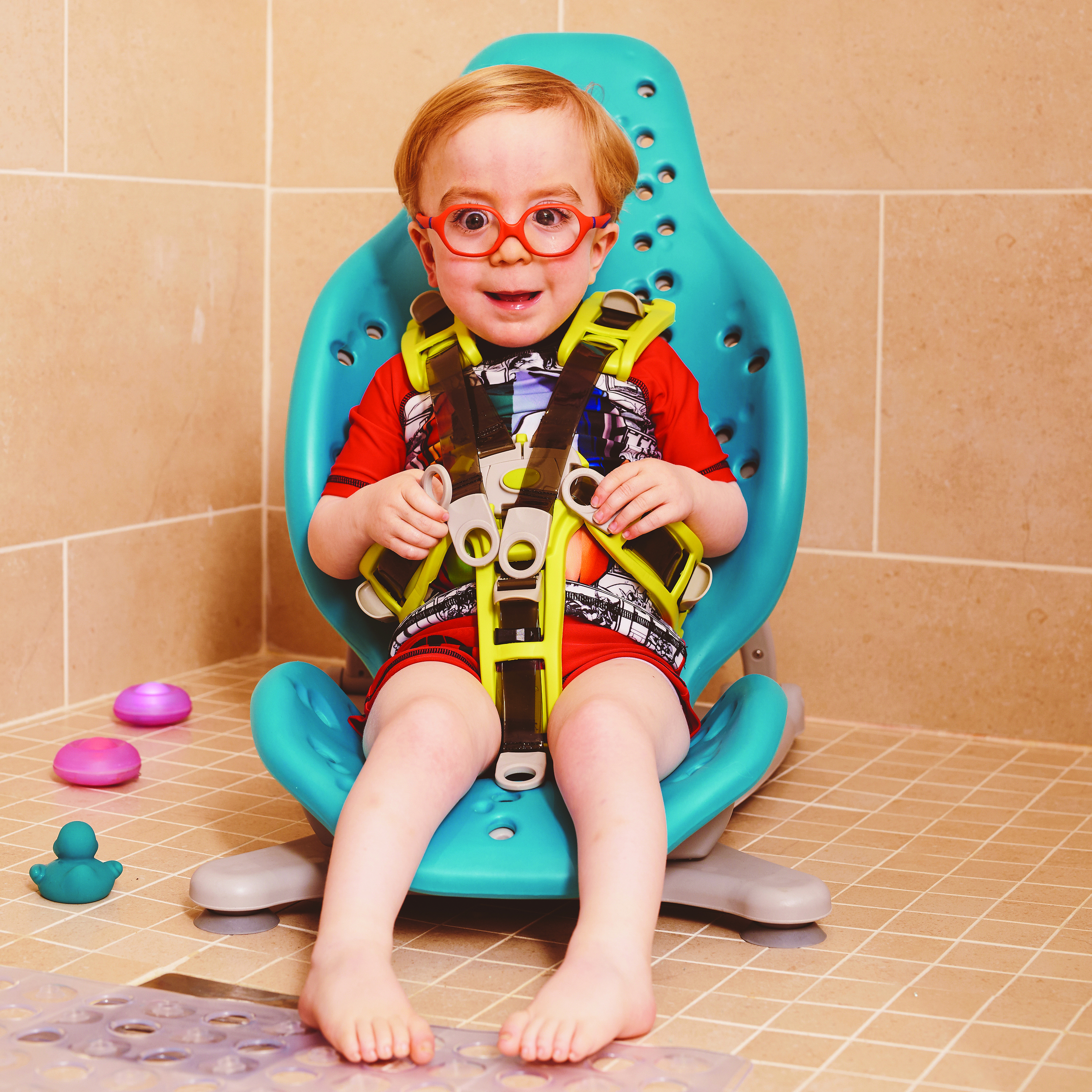 Splashy - Siège de douche pour handicapé (1 à 8 ans) - vipamat-distribution