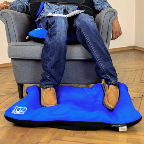 Coussin repose pied de positionnement pour pied et cheville : flat