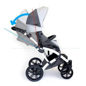 - Mouse : poussette handicap multi réglable